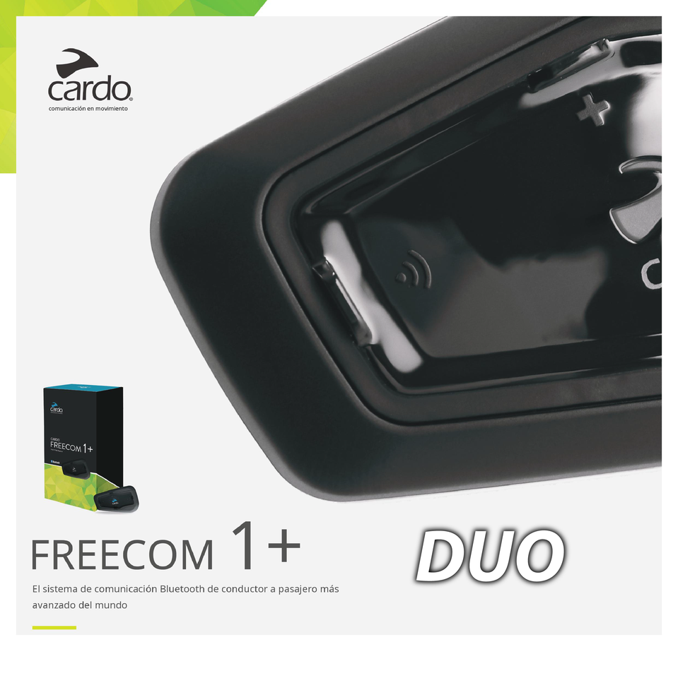 Intercomunicador Cardo Freecom 1 + Duo